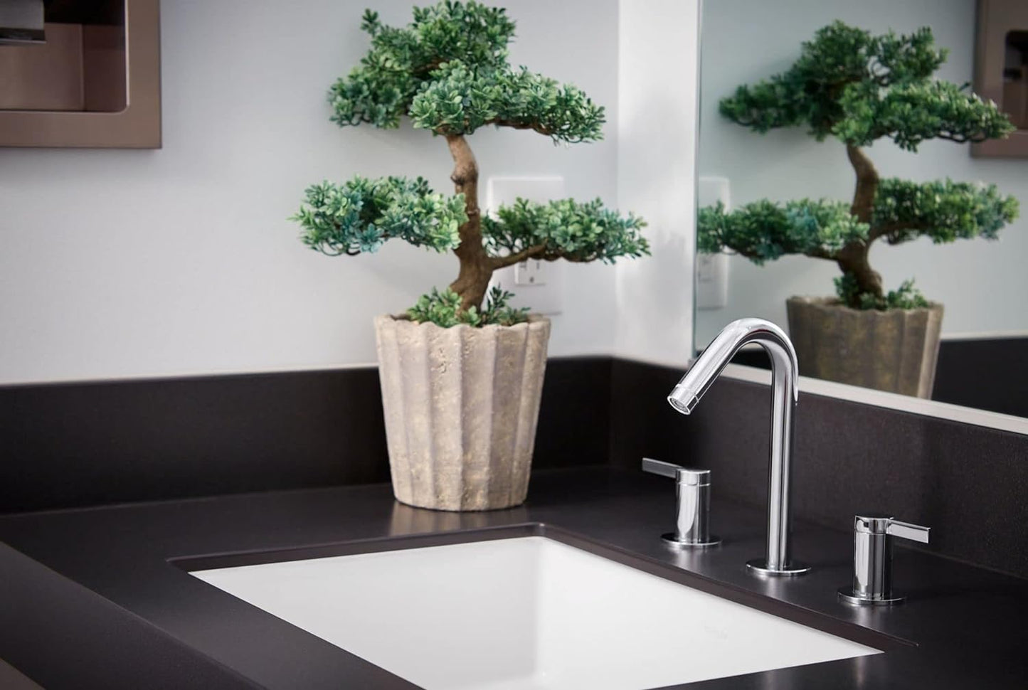 KOHLER 2882-0 Verticyl Rectangular Undermount Bathroom Sink, 19 3/4", White