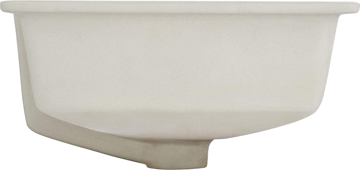 Signature Hardware 453258 Euric 20" Vitreous China Undermount Bathroom Sink