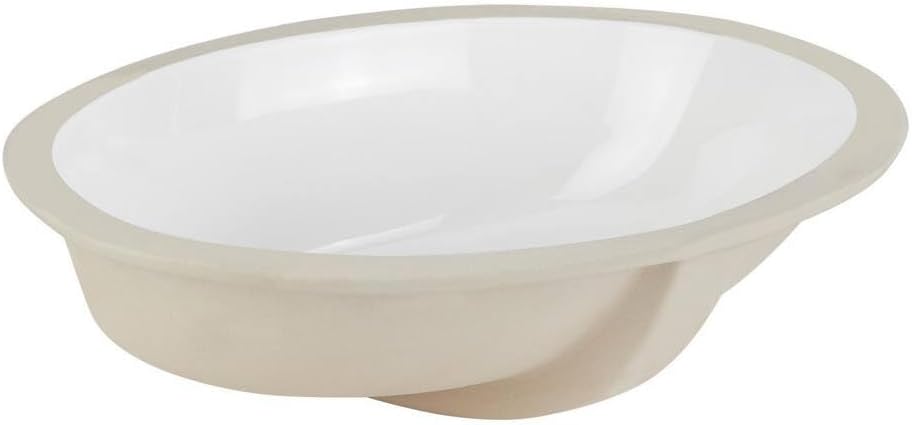 Signature Hardware 447953 Sarasota 15-1/2" Fireclay Vessel Bathroom Sink