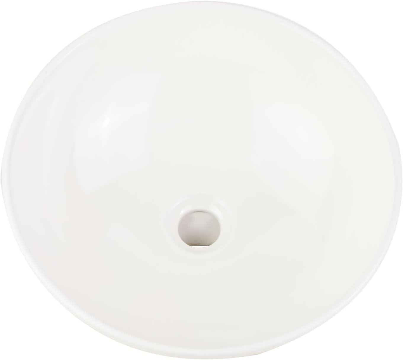 Signature Hardware 447953 Sarasota 15-1/2" Fireclay Vessel Bathroom Sink