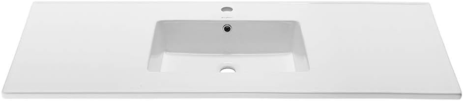 Swiss Madison SM-VT328-3 Voltaire Vanity Top Sink with 4" Centerset Faucet Holes