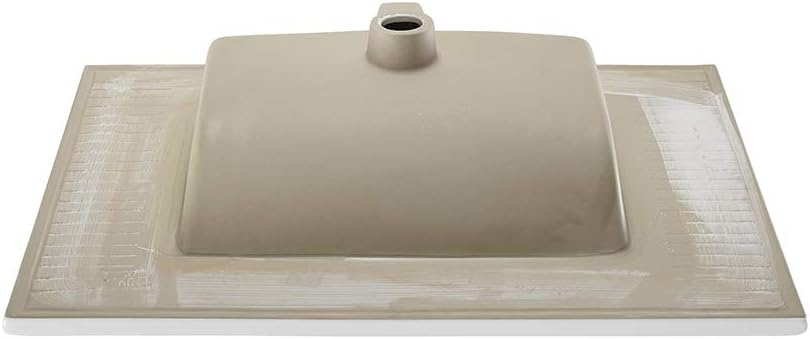 Swiss Madison SM-VT328-3 Voltaire Vanity Top Sink with 4" Centerset Faucet Holes