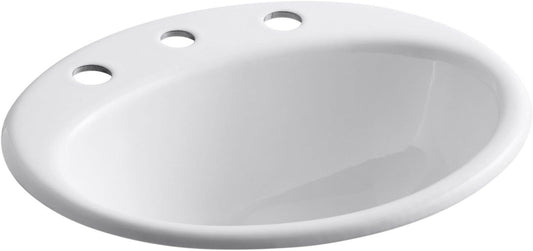 KOHLER Farmington 19X16 S-Rim Lav/8Cc