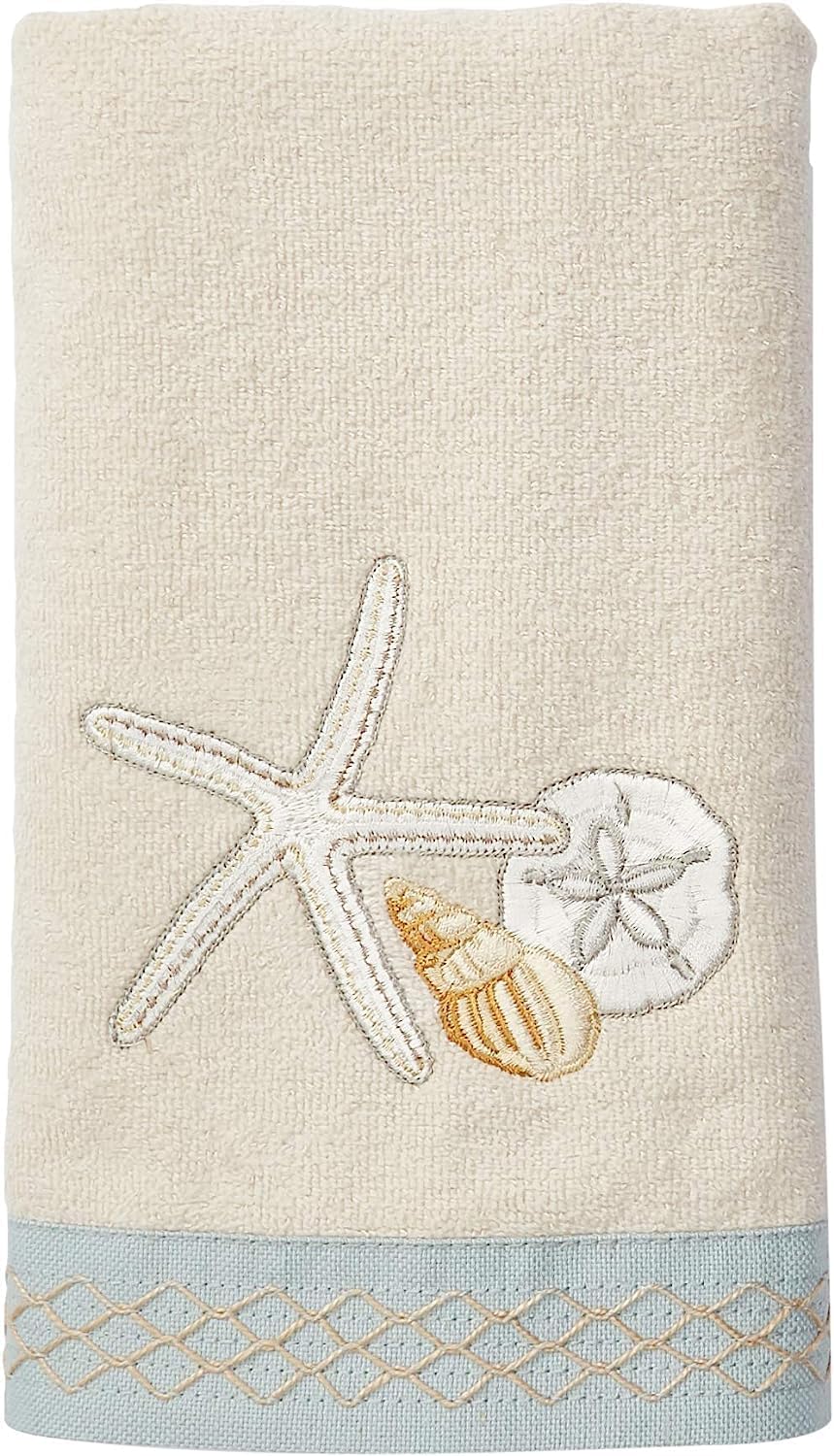 Avanti Linens - Bathroom Rug, Soft & Absorbent Bath Mat, Beach Inspired Bathroom Accessories (Seaglass Collection, 24" x 60")